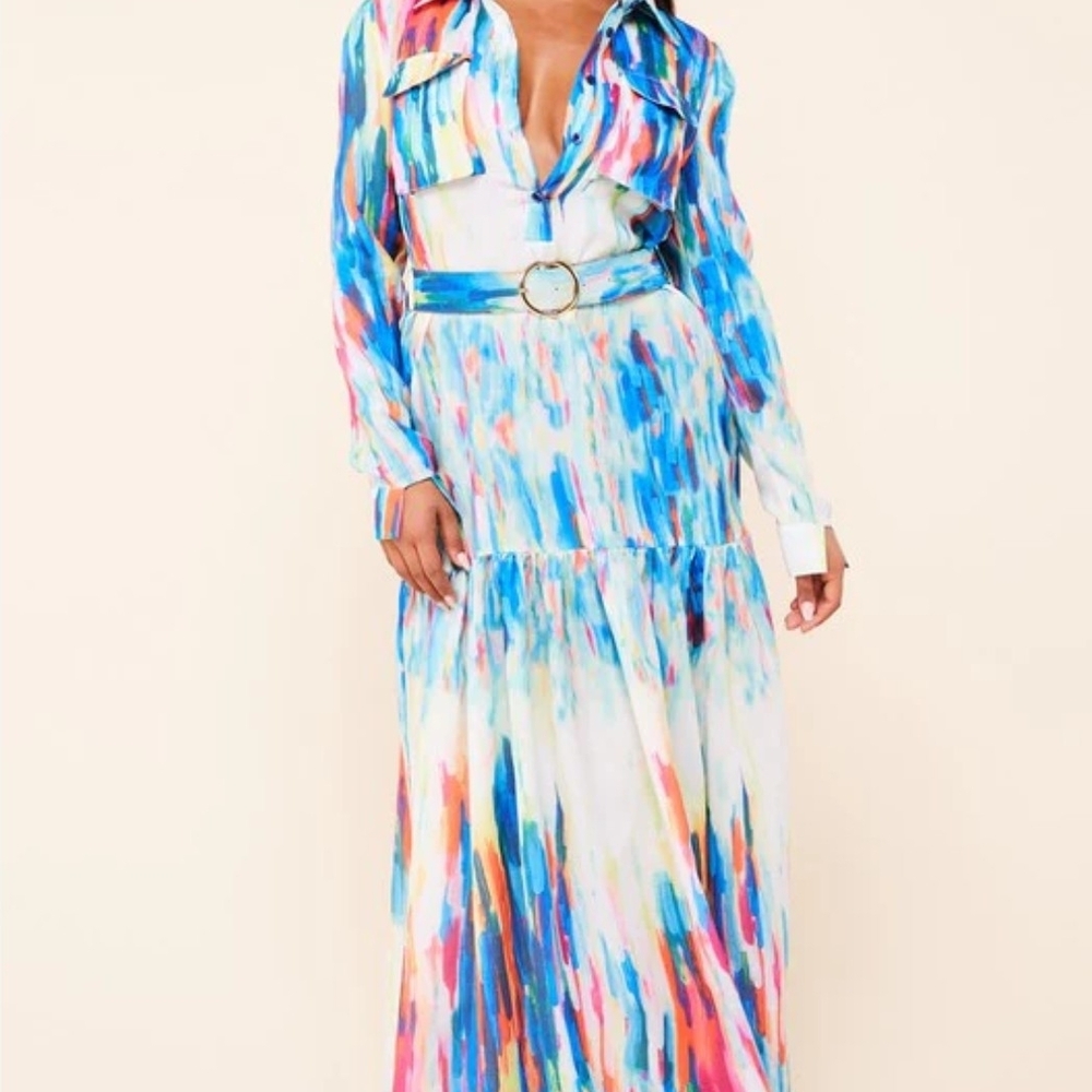 Colorful Maxi Dress
